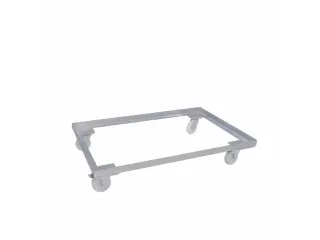 palletonderstel,draagverm. 500kg,laadvl. LxB 1200x800mm,open,staal - 1