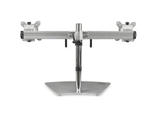 Dual-Monitor Stand - Horizontal - Silver