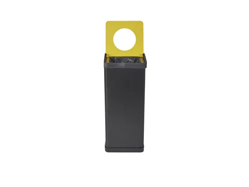 PBCORBN Recyclingbak Plastic 50 L. zwart / geel
