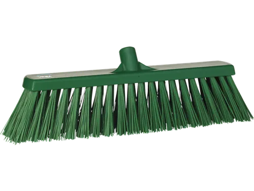 Hygiene 2920-2 Brede Bezem Groen 47cm harde vezels 530mm