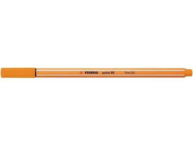 Fineliner STABILO point 88/54 oranje 0.4mm