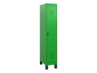 schoollocker,HxBxD 1630x300x500mm,1vak,vak B 300mm,draaigrendel,voeten - 2