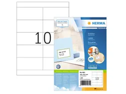 Etiket HERMA 4281 105x50.8mm premium wit 1000stuks