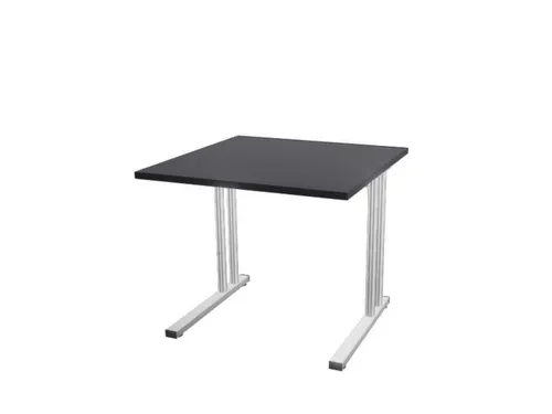 In hoogte verstelbaar bureau,HxBxD 720-840x800x800mm,CC-zwart