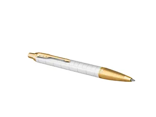 Balpen Parker IM Premium Pearl GT Medium Blauwe inkt - 3