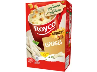 Soep Royco crunchy asperges 20 zakjes - 1
