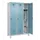 locker,HxBxD 1950x1200x500mm,3vak,vak B 400mm,draaigrendel,voeten