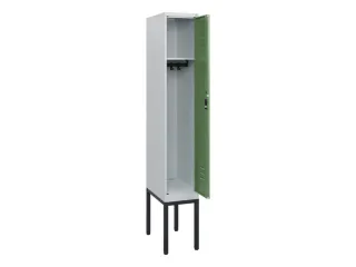 locker,HxBxD 1950x300x500mm,1vak,vak B 300mm,cil.-slot,voetonderstel - 2
