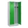 locker voor scheiding van kleding,HxBxD 1950x800x500mm,2vak