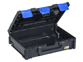 Assortimentskoffer,HxBxD 118x396x296mm,ABS,koffer zwart - 1