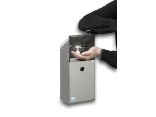 ontsmettingsmiddeldispenser,HxBxD 423x180x130mm,v. 1l,v. buiten - 2