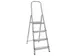 aluminium beugelladder eenzijdig 4treden stand H 0 78m aluminium