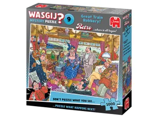 Wasgij Mystery Puzzel 9 De Grote Treinroof 1000 stukjes - 3
