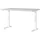 In hoogte verstelbaar bureau,HxBxD 680-910x1200x800mm,blad lichtgrijs