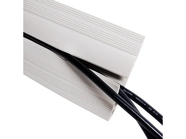 Dataflex kabelafdekking Grijs recht 300cm