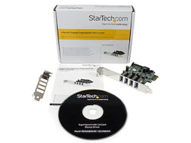 4 Poorts PCI Express PCIe SuperSpeed USB 3.0 Controller Adapterkaart