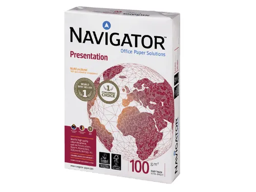 Kopieerpapier Navigator Presentation A4 100 Gram Wit