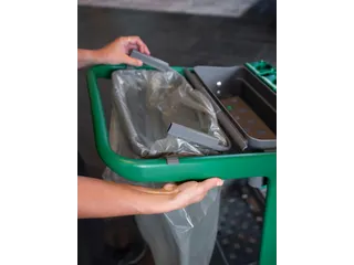 Vikan Hygiene vuilniszakhouder voor HyGo Mobile Cleaning Station grijs - 19