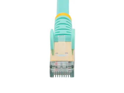 1,5m CAT6a Ethernet kabel aqua