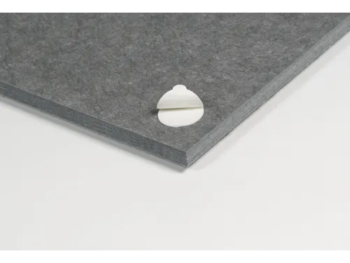 Akoestische PET-vilt wandtegels 30x120cm Donkergrijs 4 Stuks