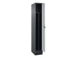 locker voor scheiding van kleding,HxBxD 1950x300x500mm,1vak - 2