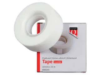 Onzichtbaar plakband Quantore 19mmx33m - 2