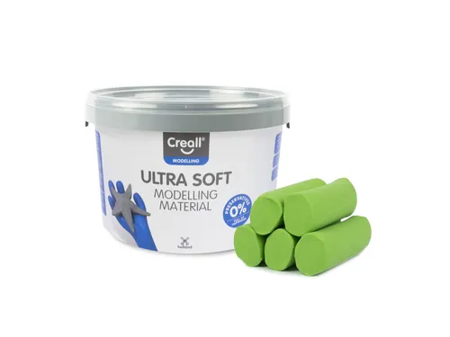 Klei Creall Play-it Ultra Soft helder groen 1100 gram