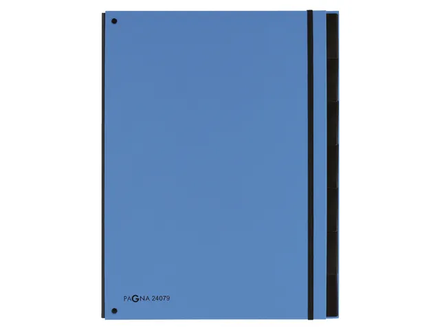 Sorteermap Pagna Trend 7 vaks A4 lichtblauw karton