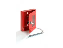 Noodsleutelkastje rood cilinderslot