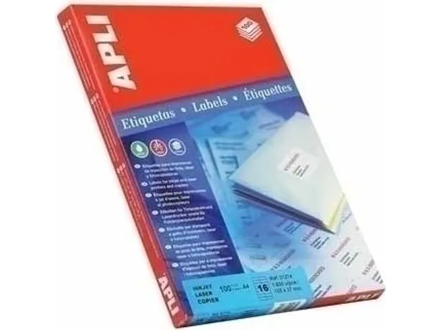 Witte Etiketten 105 X 35 Mm 1.600 Stuks