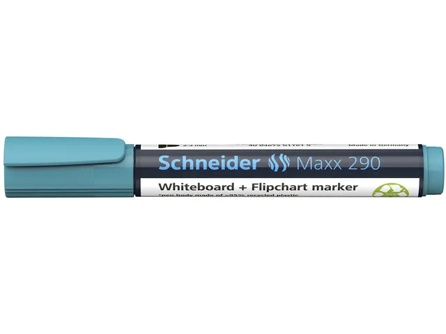 Boardmarker Schneider Maxx 290 ronde punt turquoise 2-3mm