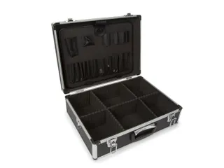 Aluminium Gereedschapskoffer 455x330x152mm 22,8L Grijs/Zwart - 3