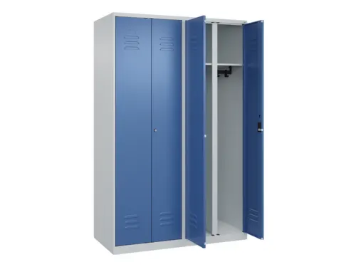 locker voor scheiding van kleding,HxBxD 1850x1200x500mm,4vak