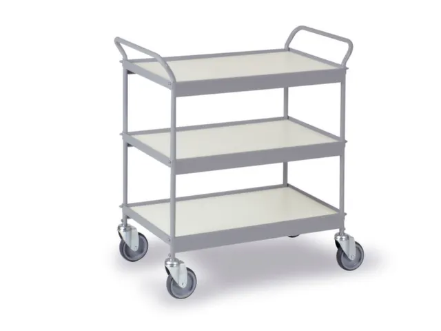 Universele Wagen 150kg Laadvl. Lxb 785x420mm 3 Etages Zilvergrijs