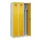 locker voor scheiding van kleding,HxBxD 1850x900x500mm,3vak