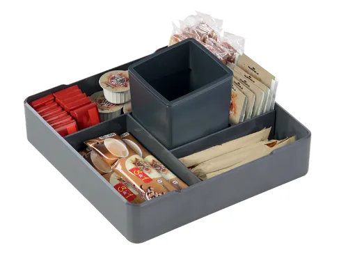 Afvalbak Durable Coffee Point antraciet