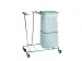Support Sacs De Tri Sélectif Inox 2Sacs De 70L Fixe