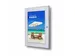 Vitrine porte-affiches Economy verrouillable A4 argent