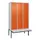 Z-garderobekast,HxBxD 2120x1200x815mm,6vak,vak B 400mm,cil.-slot