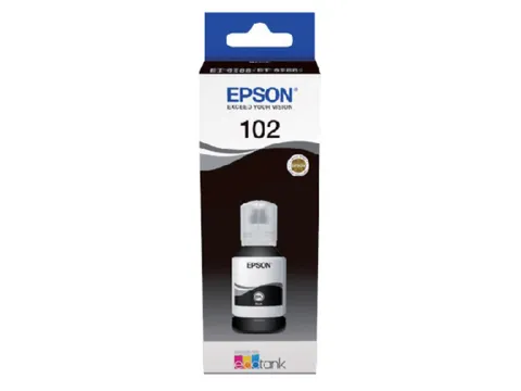 Navulinkt Epson Ecotank 102 T03R1 Zwart C13T03R140