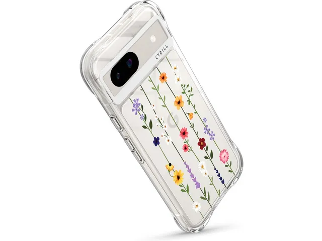 Spigen Case ACS07276 Google Pixel 8A Cecile Flower Garden