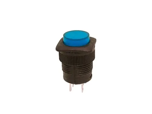 Drukschakelaar Off-On Blauwe Led Verlichting