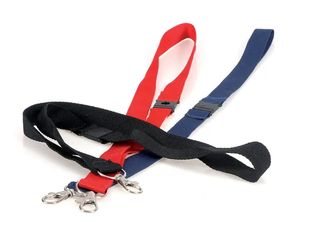 Badgekoord Europel donkerblauw