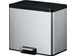 Essential Recycler pedaalemmer 20 + 9 l, mat RVS