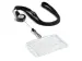 OUTLET Lacet textile 10 avec enrouleur et attache mousqueton noir