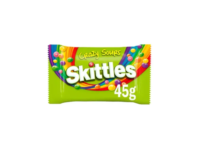 Snoep Skittles crazy sour zak 45gr