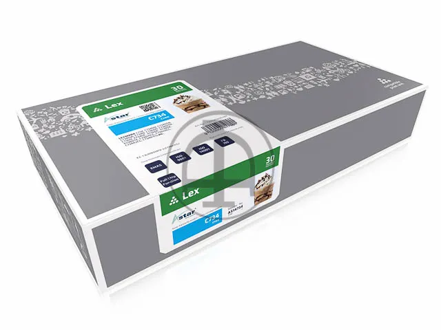 AS14734 Astar Lexmark C734A1CG Optra C toner cyaan rebuilt 6000pag chi