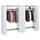 Garderobe- En Vakkenkastsysteem 1950x2840x480mm 20 Vakken 20 Hangers