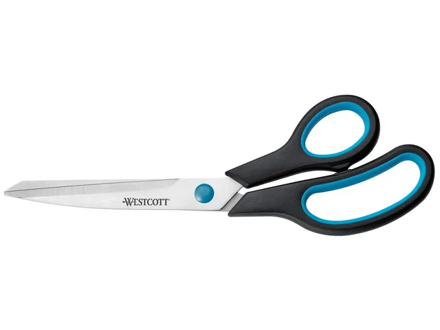 Schaar Westcott 24,7cm Easy Grip RVS soft grip