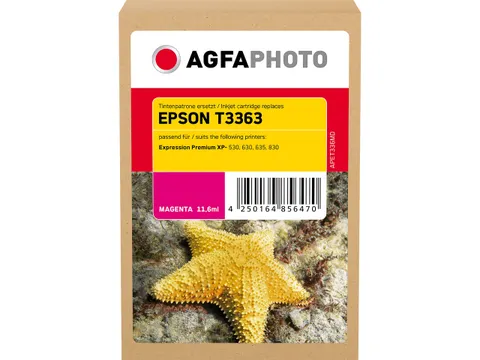 Agfa Photo Epson T3363 XP inkt Magenta HC Rebuilt 650 pagina's